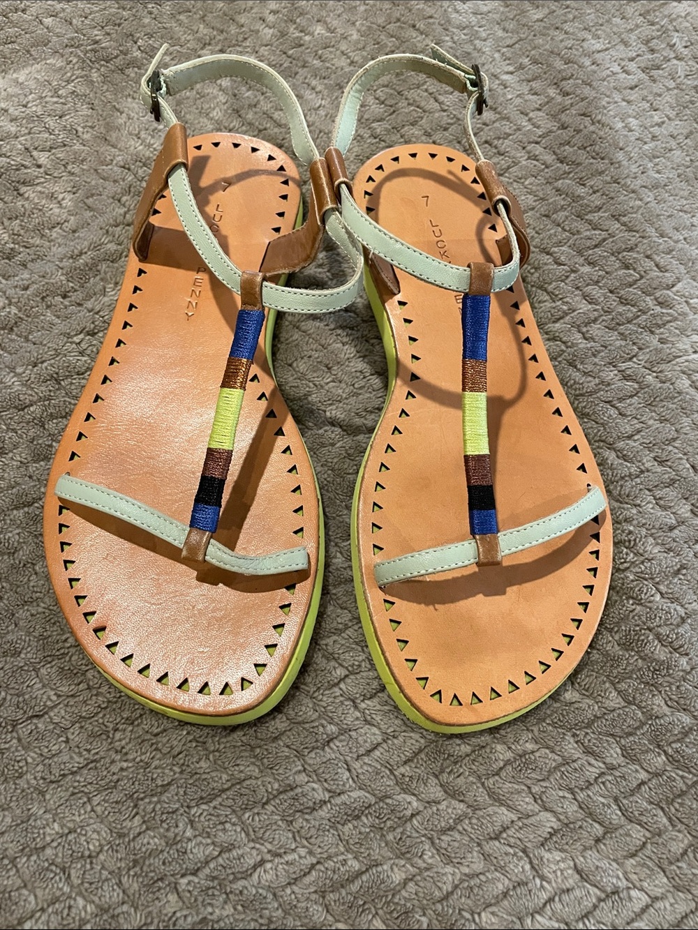 Lucky Penny Sandals